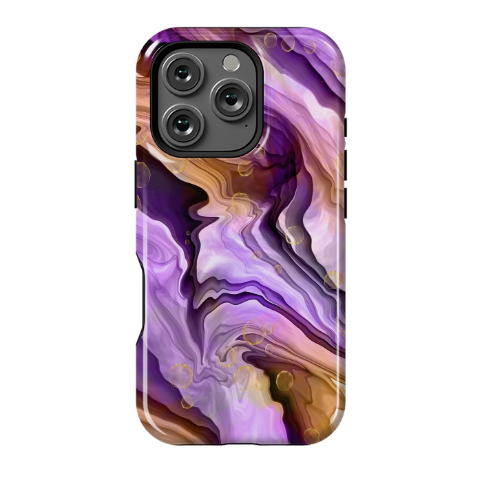 iPhone 16 Pro StrongFit Orchidia of the vast ocean by Xylo Riescent