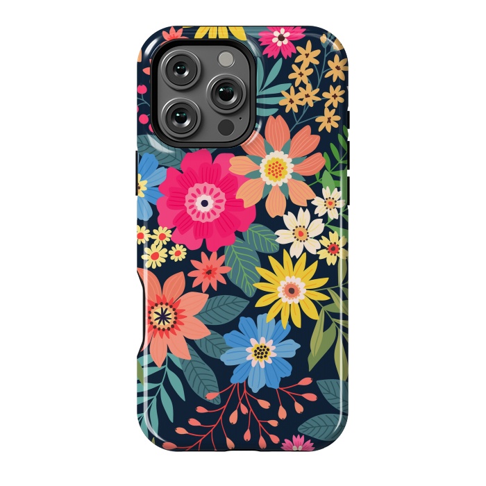 iPhone 16 Pro Max StrongFit Cute and Beautiful Floral Design Pattern 333 by ArtsCase