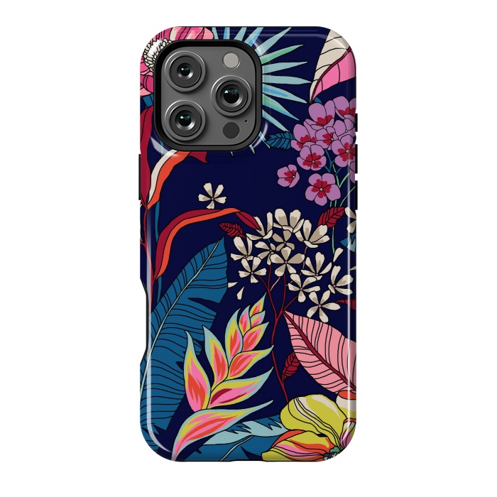 iPhone 16 Pro Max StrongFit Floral Design 123 by ArtsCase