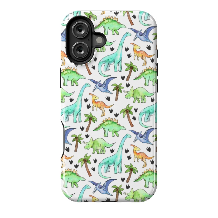 iPhone 16 Plus StrongFit Dino-Mite by Tangerine-Tane