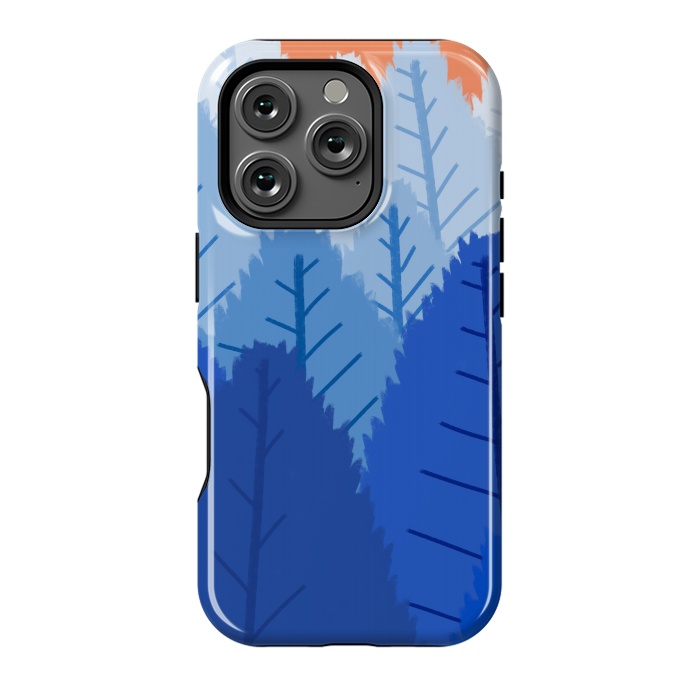 iPhone 16 Pro StrongFit Deep blue forests  by Steve Wade (Swade)