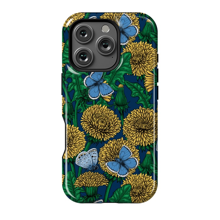 iPhone 16 Pro StrongFit Dandelion medow by Katerina Kirilova