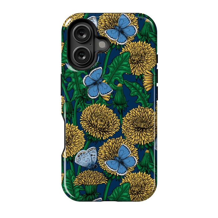 iPhone 16 StrongFit Dandelion medow by Katerina Kirilova