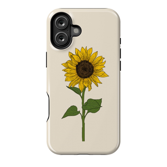 iPhone 16 Plus StrongFit Sunflower by Jms