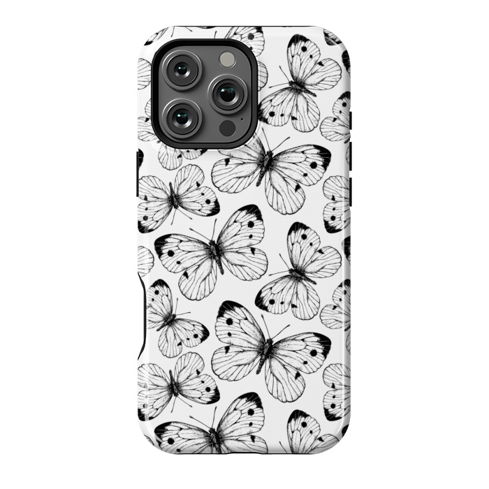 iPhone 16 Pro Max StrongFit Cabbage butterfly pattern by Katerina Kirilova