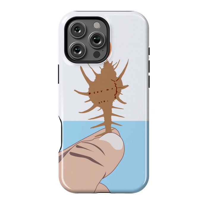 iPhone 16 Pro Max StrongFit Sun On The Conch by Creativeaxle