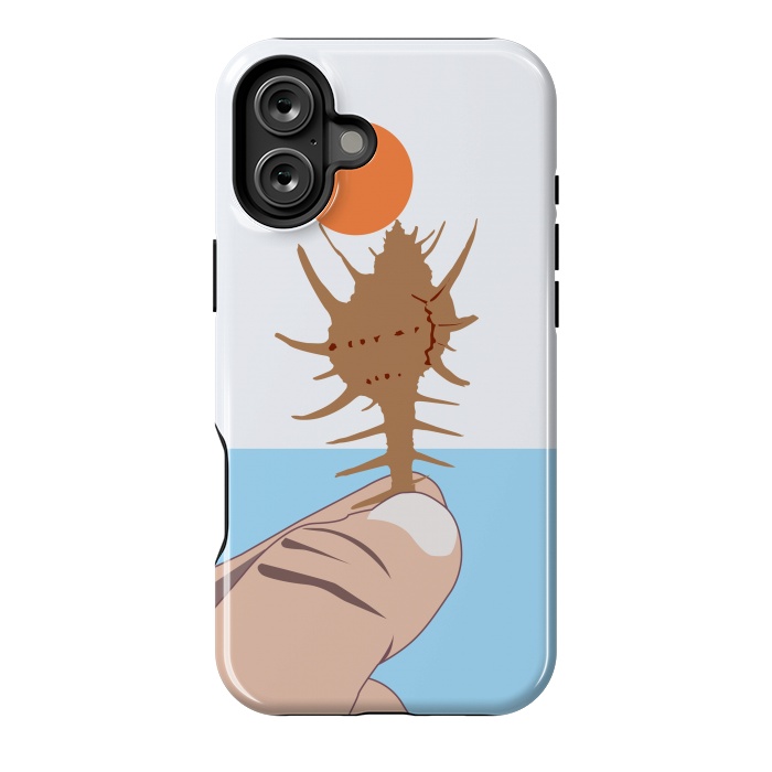 iPhone 16 Plus StrongFit Sun On The Conch by Creativeaxle