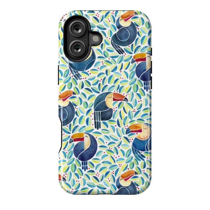 iPhone 16 Plus StrongFit Toucan Do It by gingerlique