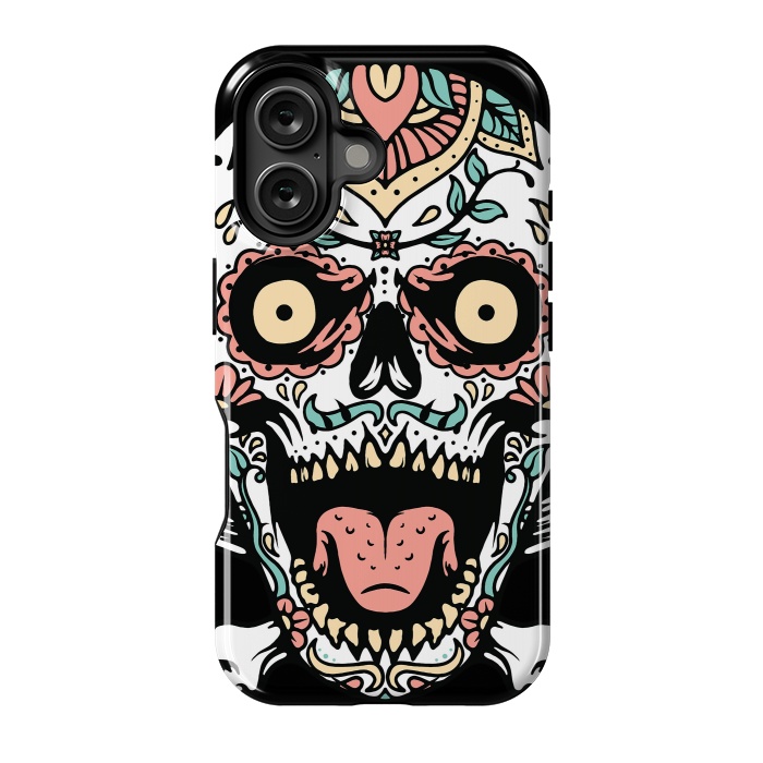 iPhone 16 StrongFit Mexican Skull 1 by Afif Quilimo