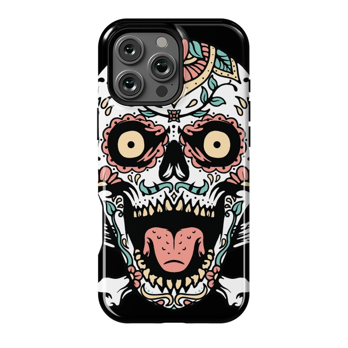 iPhone 16 Pro Max StrongFit Mexican Skull 1 by Afif Quilimo