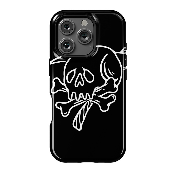 iPhone 16 Pro StrongFit Skull Reaper by Afif Quilimo