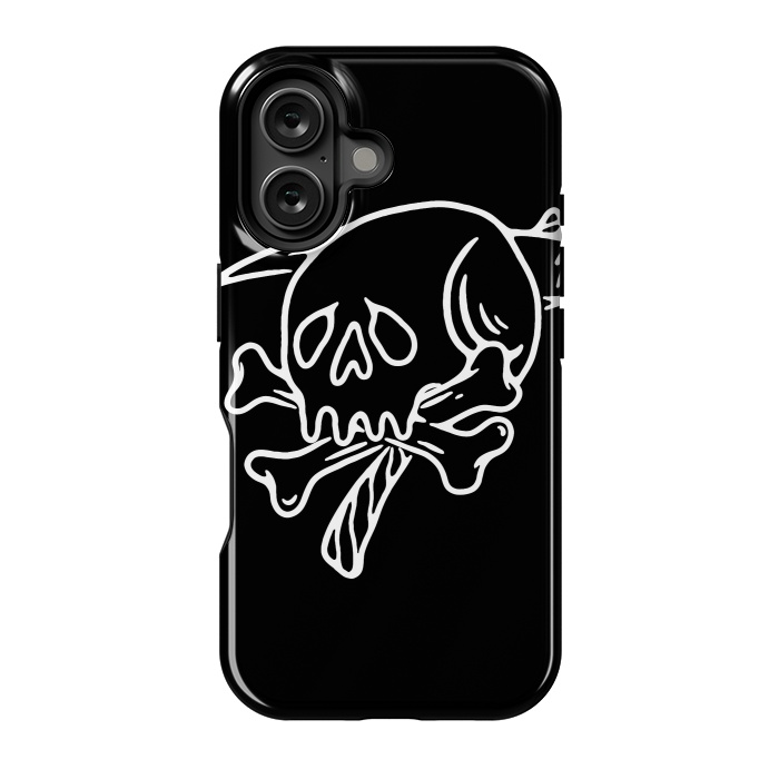 iPhone 16 StrongFit Skull Reaper by Afif Quilimo