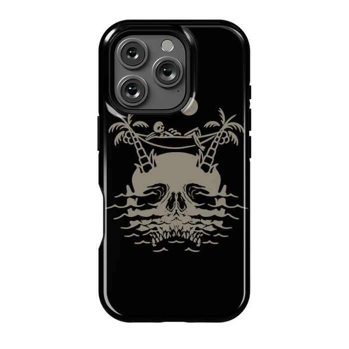 iPhone 16 Pro StrongFit Skull Island 3 by Afif Quilimo