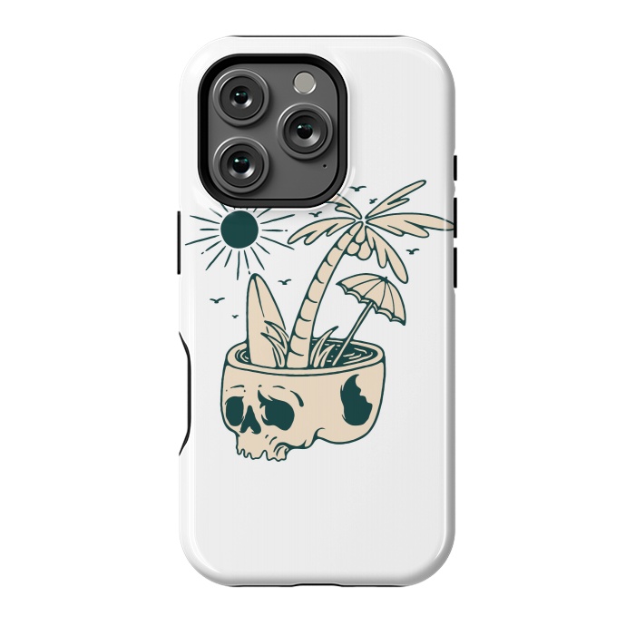 iPhone 16 Pro StrongFit Skull Summer 1 by Afif Quilimo