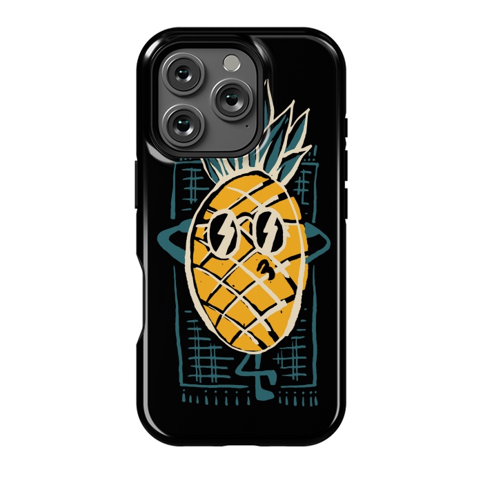 iPhone 16 Pro StrongFit Pineapple Sunbathe 1 by Afif Quilimo