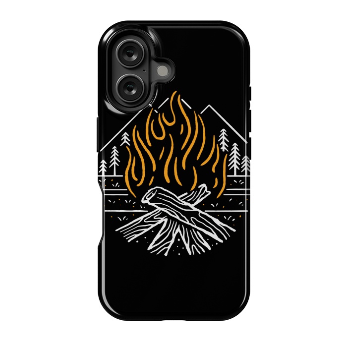 iPhone 16 StrongFit Campfire by Afif Quilimo