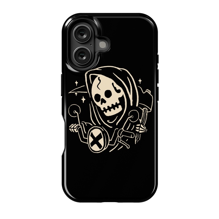 iPhone 16 StrongFit Grim Biker by Afif Quilimo