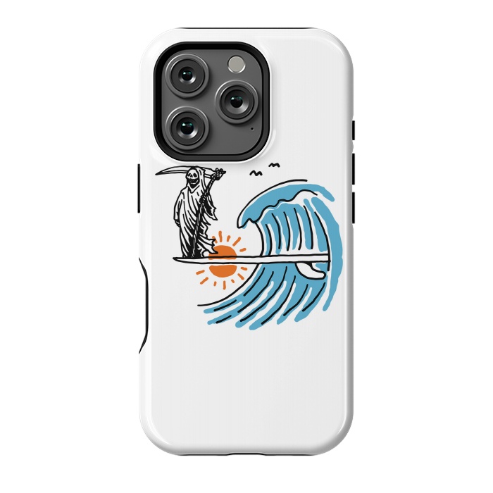 iPhone 16 Pro StrongFit Grim Surfer 1 by Afif Quilimo