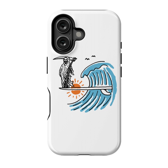 iPhone 16 StrongFit Grim Surfer 1 by Afif Quilimo