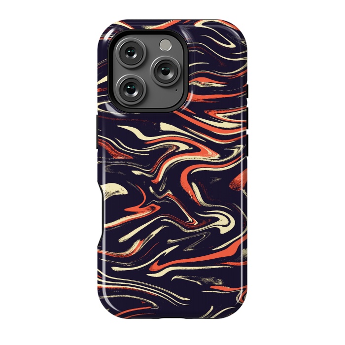 iPhone 16 Pro StrongFit Tiger stripes by Steve Wade (Swade)