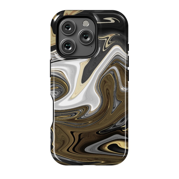 iPhone 16 Pro StrongFit Liquid metals by Steve Wade (Swade)