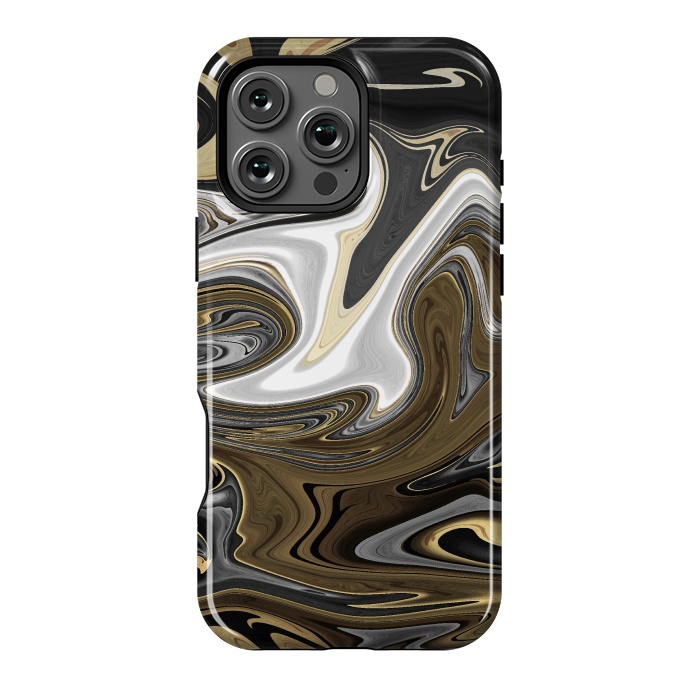 iPhone 16 Pro Max StrongFit Liquid metals by Steve Wade (Swade)