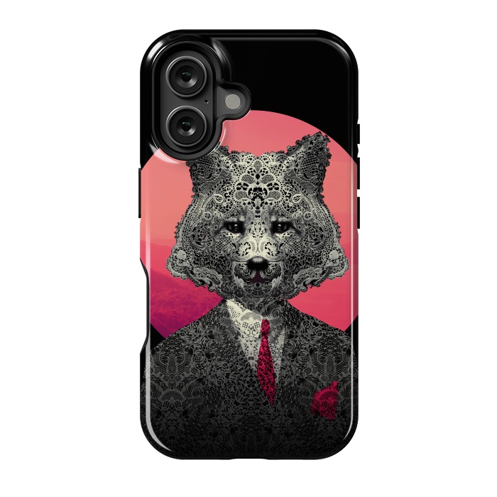 iPhone 16 StrongFit Mr. Fox by Ali Gulec