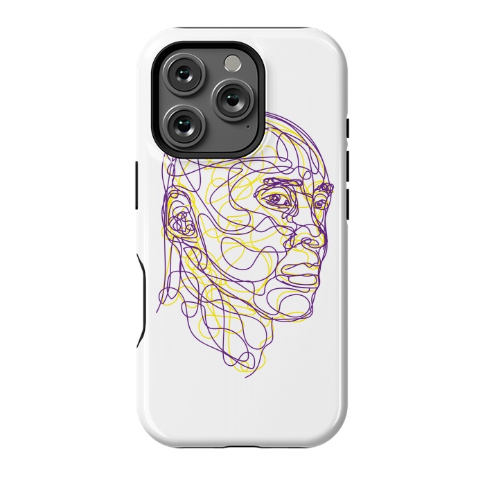 iPhone 16 Pro StrongFit Kobe Bryant - Art Tribute to a Legend by Mitxel Gonzalez