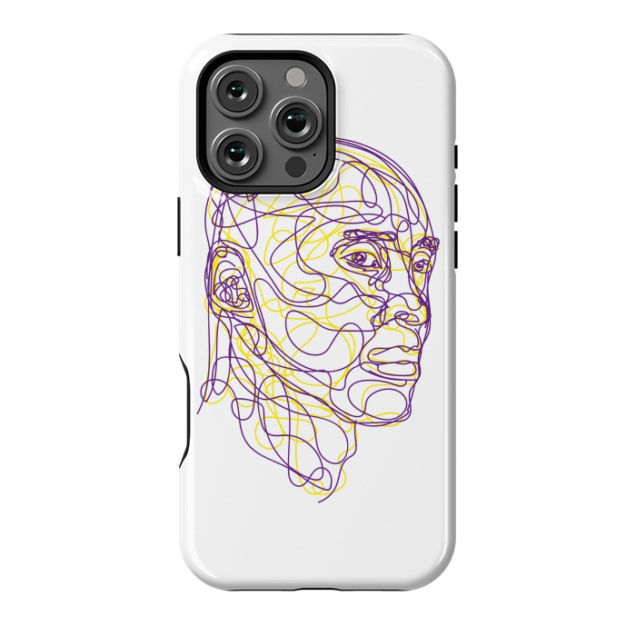 iPhone 16 Pro Max StrongFit Kobe Bryant - Art Tribute to a Legend by Mitxel Gonzalez