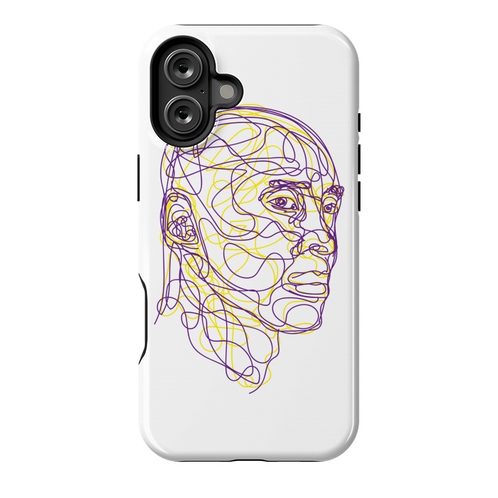 iPhone 16 Plus StrongFit Kobe Bryant - Art Tribute to a Legend by Mitxel Gonzalez