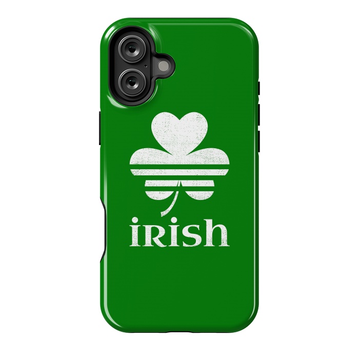 iPhone 16 Plus StrongFit Irish by Mitxel Gonzalez