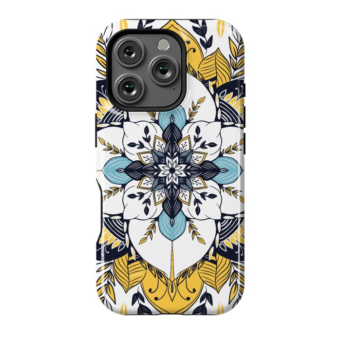 iPhone 16 Pro StrongFit Stained Glass Boho by Rose Halsey