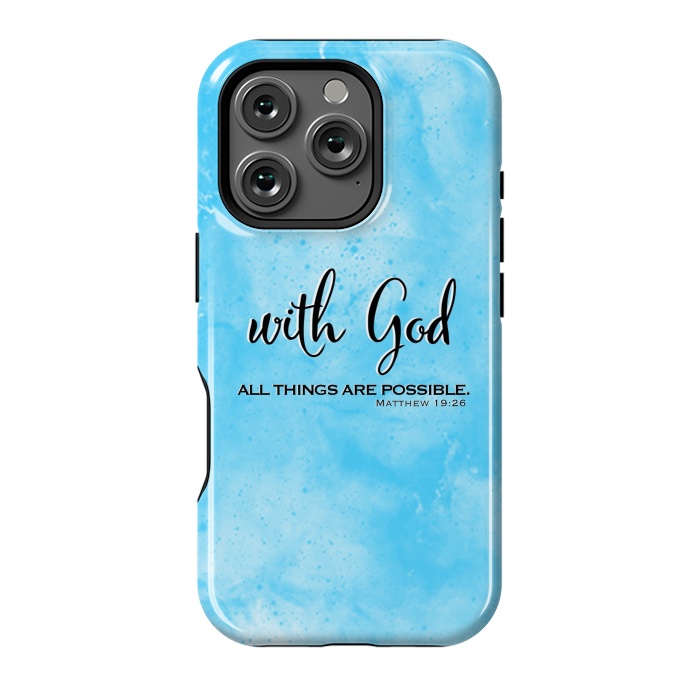 iPhone 16 Pro StrongFit With God by Jms