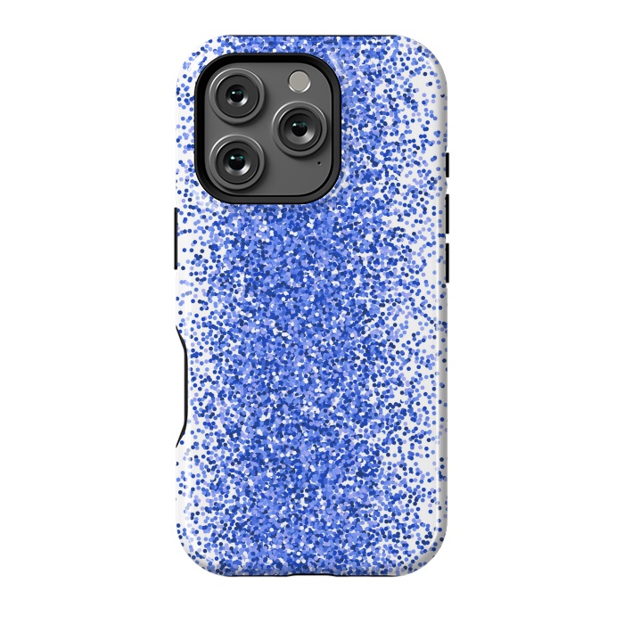 iPhone 16 Pro StrongFit Blue Sparkles by Martina