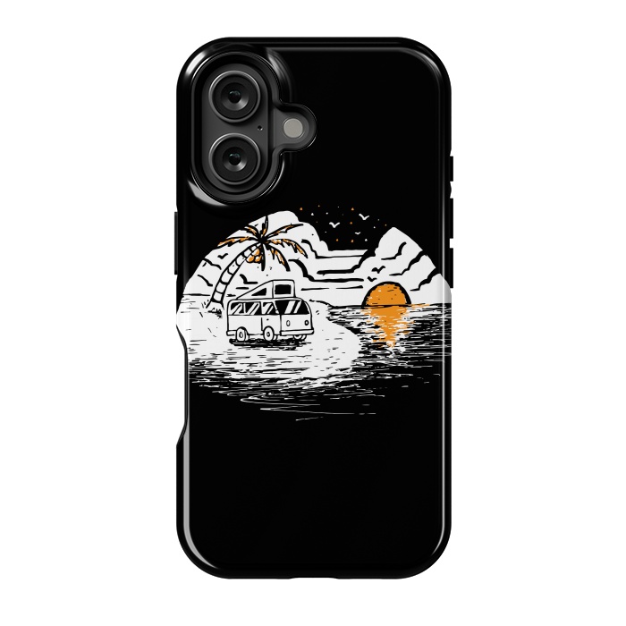 iPhone 16 StrongFit Van Beach by Afif Quilimo