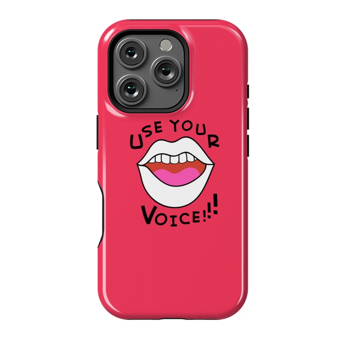 iPhone 16 Pro StrongFit Use your voice  by Winston