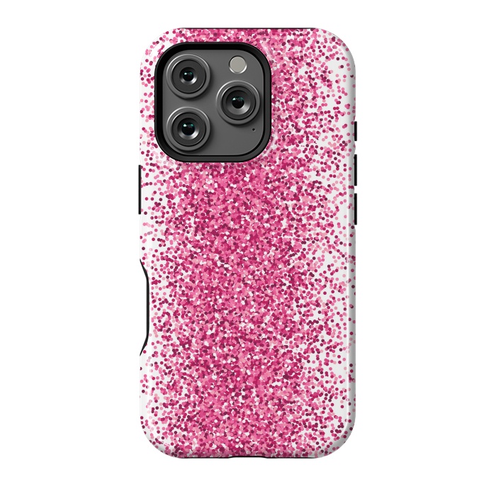 iPhone 16 Pro StrongFit Pink Sparkles by Martina