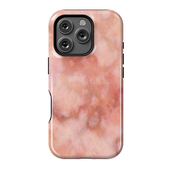 iPhone 16 Pro StrongFit Elegant rose gold marble by Martina