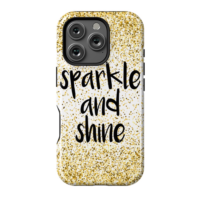 iPhone 16 Pro StrongFit Sparkle and Shine by Martina