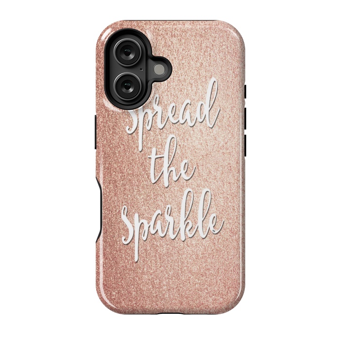 iPhone 16 StrongFit Spread the sparkle by Martina