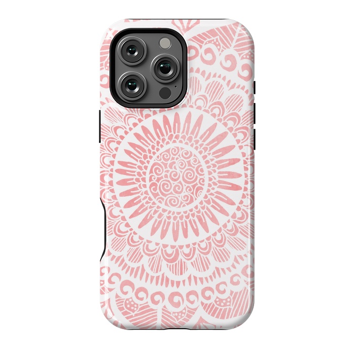 iPhone 16 Pro Max StrongFit Blush Lace by Tangerine-Tane