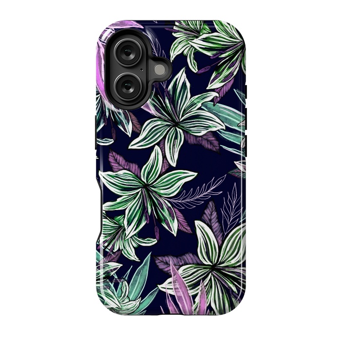 iPhone 16 StrongFit Floral Lilly  by Rose Halsey