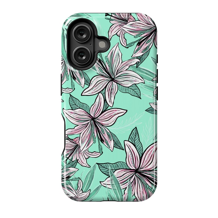 iPhone 16 StrongFit Dancing Lilly  by Rose Halsey