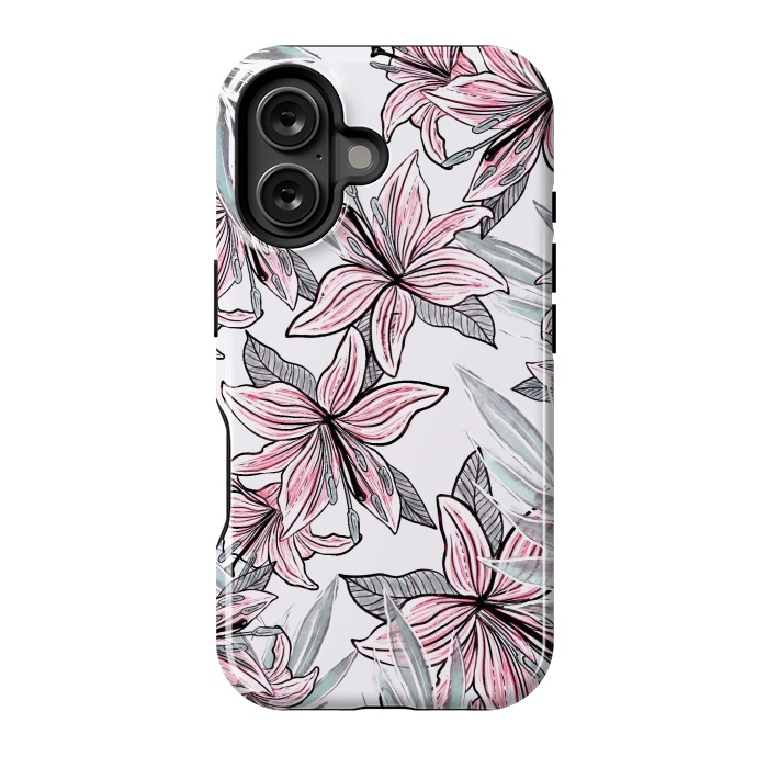 iPhone 16 StrongFit Beautiful Lilly by Rose Halsey