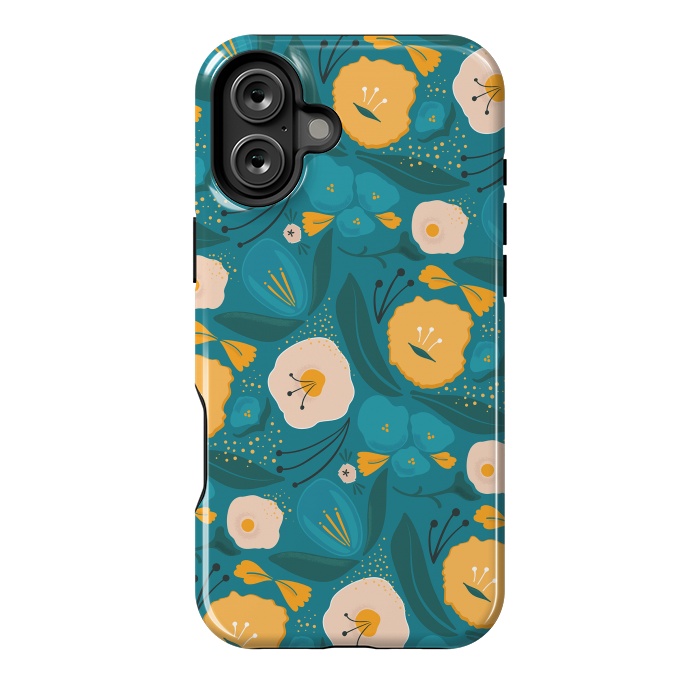 iPhone 16 Plus StrongFit Night Garden by Kimberly Senn | Senn & Sons