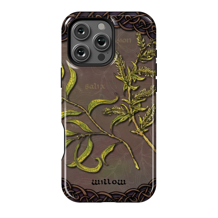 iPhone 16 Pro Max StrongFit Celtic Willow by Lotti Brown