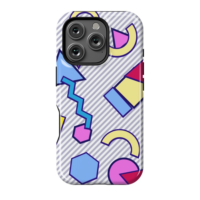 iPhone 16 Pro StrongFit shapes graffitii pattern by MALLIKA