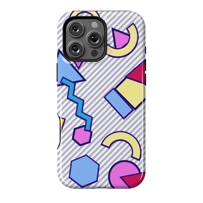 iPhone 16 Pro Max StrongFit shapes graffitii pattern by MALLIKA