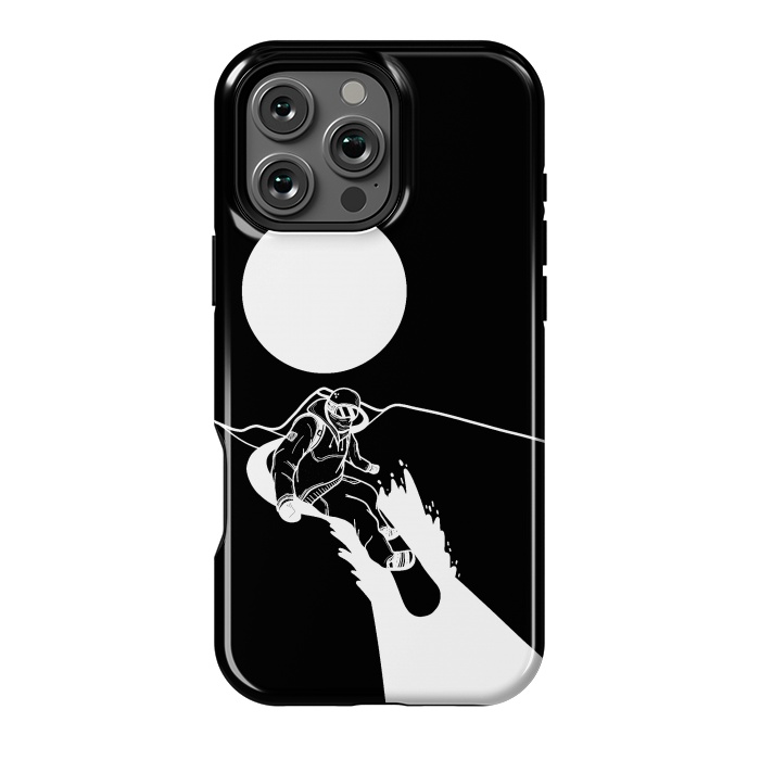 iPhone 16 Pro Max StrongFit The snowboarder by Steve Wade (Swade)