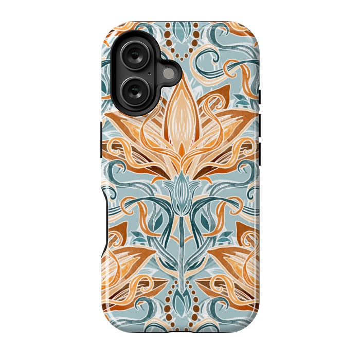 iPhone 16 StrongFit Autumn Afternoon Art Nouveau  by Micklyn Le Feuvre